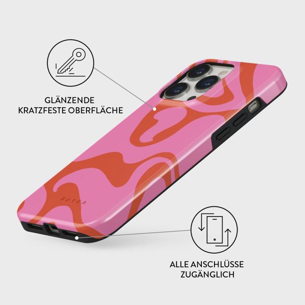 Burga Tough Back Cover für das iPhone 14 Pro - Ride the Wave