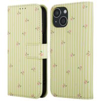 imoshion Design Klapphülle Apple iPhone 14 - Garden Stripes