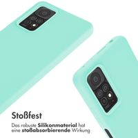 imoshion SilikonHülle mit Band Xiaomi Redmi Note 11 Pro - Mintgrün