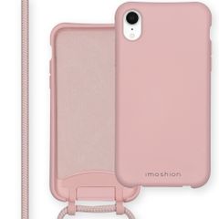 imoshion Color Backcover mit abtrennbarem Band Apple iPhone Xr - Rosa