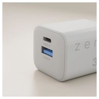 Zens Kompaktes Ladegerät USB-C / USB-A 30W - Netzteil - Weiß