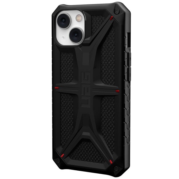 UAG Monarch Backcover für das Apple iPhone 14 - Kevlar Black