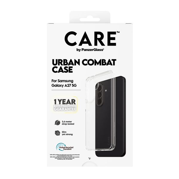 CARE by PanzerGlass Urban Combat Case Samsung Galaxy A27 (5G) - Transparent