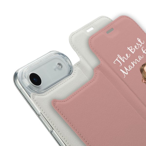 Gestalte deine eigene Compact Gel Klapphülle Apple iPhone Air - Weiß