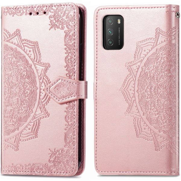 imoshion Mandala Klapphülle Xiaomi Poco M3 - Roségold