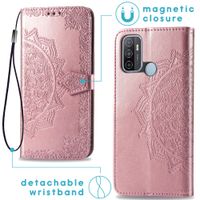 imoshion Mandala Klapphülle Oppo A53 / Oppo A53s - Rosé gold