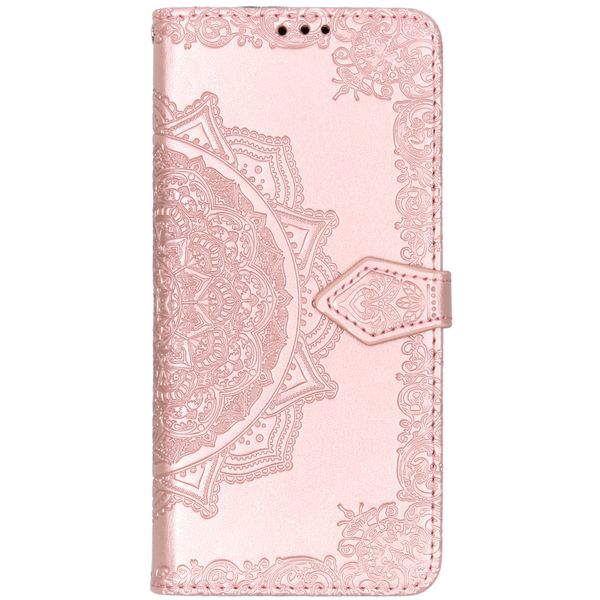 Mandala Klapphülle Rosa für das Motorola One Vision