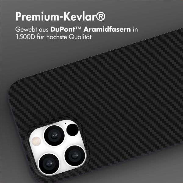 Accezz MagSafe Kevlar Hülle Apple iPhone 15 Pro Max - Schwarz