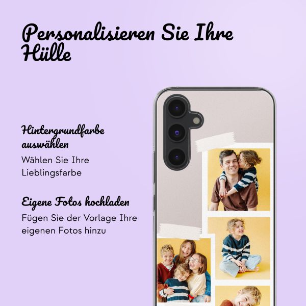 Hülle mit eigenem Foto und/oder Text Samsung Galaxy A54 (5G) - Filmrol nummer 1