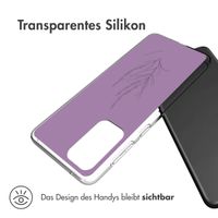 imoshion Design Hülle für das Samsung Galaxy A33 - Floral Purple