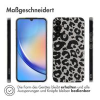 imoshion Design Hülle Samsung Galaxy A34 (5G) - Leopard Transparent