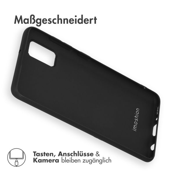 imoshion TPU Color Cover Samsung Galaxy A41 - Schwarz