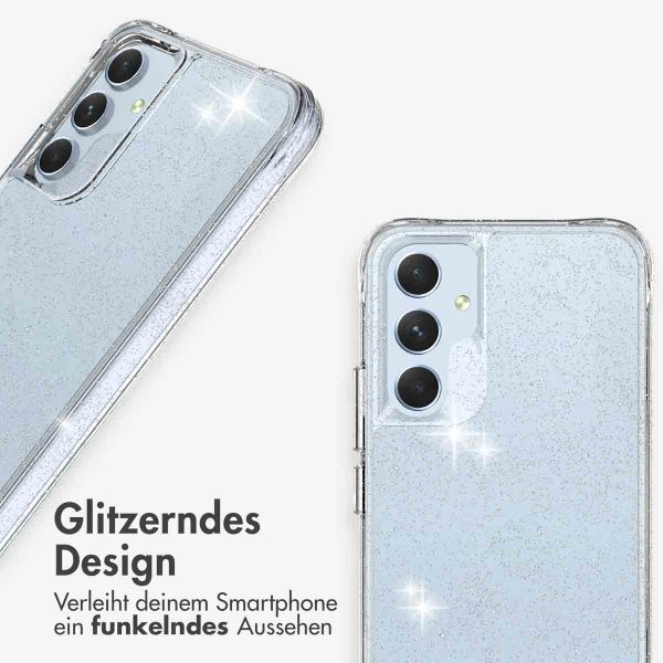 imoshion Klare Glitter Backcover Samsung Galaxy A54 (5G) - Silber