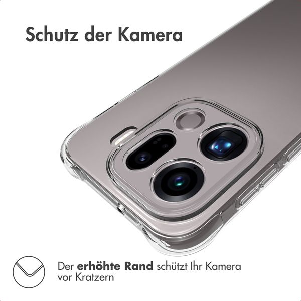 imoshion Shockproof Case Oppo Find X9 Pro - Transparent