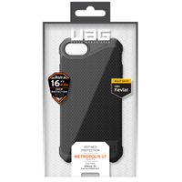 UAG Back Cover Metropolis LT für das Apple iPhone SE (2022 / 2020) / 8 / 7 / 6(s) - Schwarz