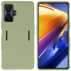 imoshion Color TPU Hülle für das Xiaomi Poco F4 GT 5G - Olive Green