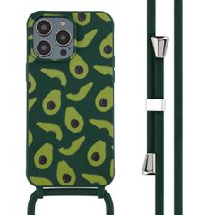 imoshion SilikonHülle design mit Band Apple iPhone 14 Pro Max - Avocado Green