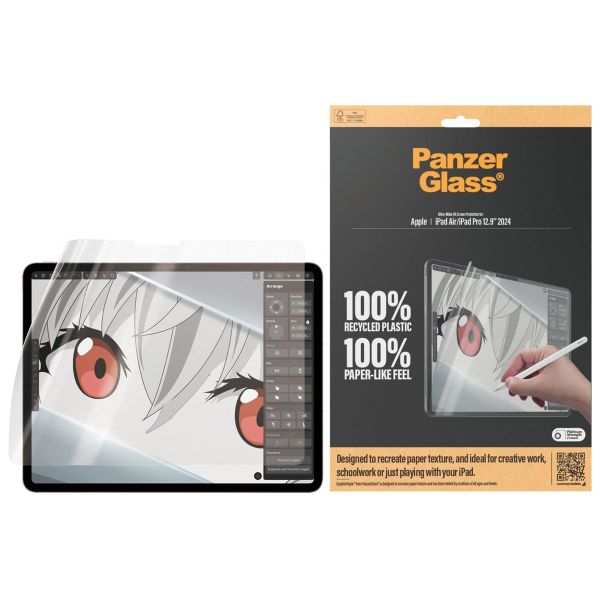 PanzerGlass GraphicPaper Ultra-Wide Fit Displayschutz Apple iPad Pro 13 (2024) M4 / Air 13 Zoll (2025) M3 / (2024) M2