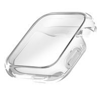 Uniq Garde Hybrid Watch Hülle mit Displayschutz für die Apple Watch 7-9 - 45 mm - Dove (Clear)