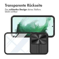 imoshion Back Cover mit Kameraschieber Samsung Galaxy S22 - Schwarz