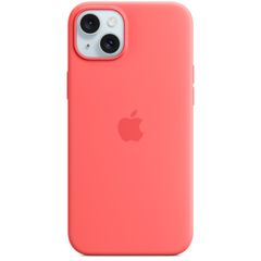 Apple Silikon-Case MagSafe für das Apple iPhone 15 Plus - Guava
