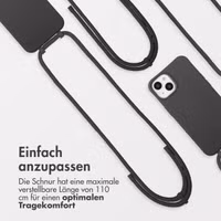 imoshion Color Backcover mit abnehmbarem Handykette und MagSafe Apple iPhone 14 - Black Coffee