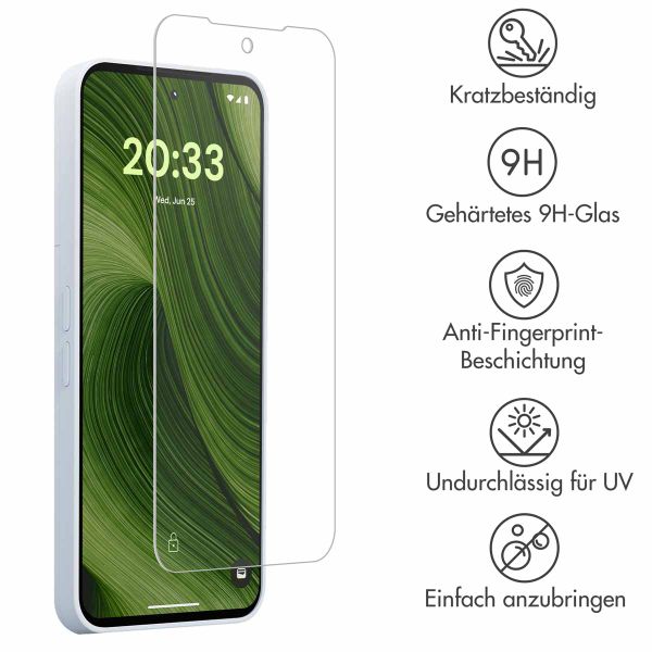 Accezz Screen Protector aus gehärtetem Glas Fairphone 6