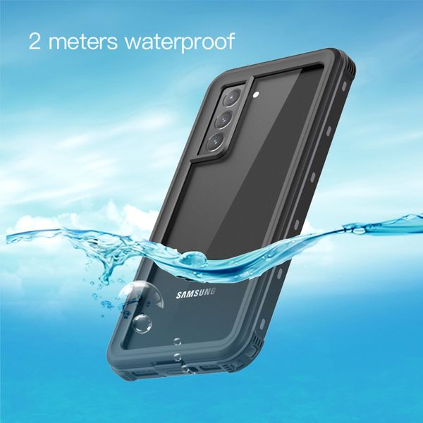 Redpepper Dot Plus Waterproof Case Schwarz für das Galaxy S21