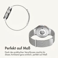 imoshion Mailändische Magnetarmband -   Universelle 20 mm Anschluss - Silber