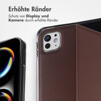 Accezz Classic Klapphülle Apple iPad Pro 13 (2025) M5 / (2024) M4 - Braun