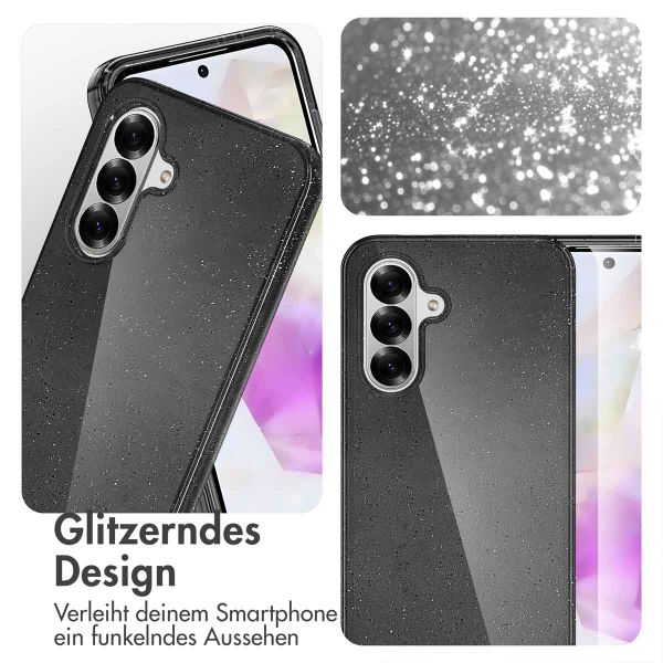 imoshion Glitzer Back Cover Samsung Galaxy A36 - Glitter Schwarz