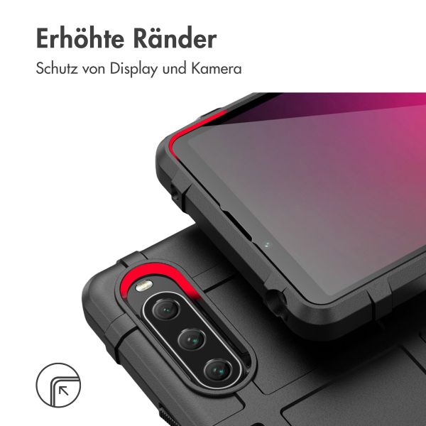 imoshion Rugged Shield Backcover für das Sony Xperia 10 V - Schwarz