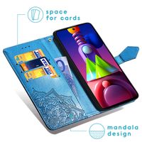 imoshion Mandala Klapphülle  Samsung Galaxy M51 - Türkis