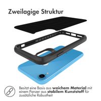 imoshion Rugged Hybrid Carbon Case für das iPhone Xr - Black