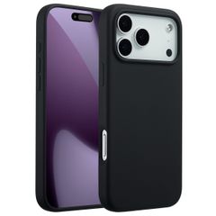 Accezz Liquid Silikoncase mit MagSafe Apple iPhone 17 Pro Max - Schwarz