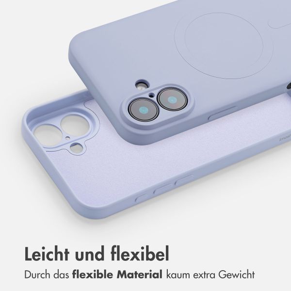 imoshion Color Back Cover mit MagSafe für das Apple iPhone 16 - Lila