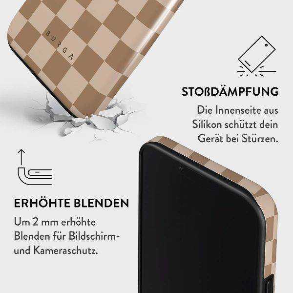 Burga Tough Back Cover für das iPhone 13 - Math Exam