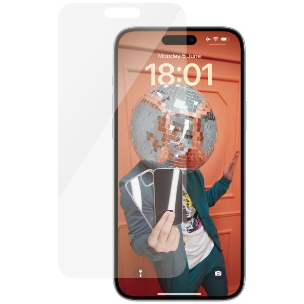 PanzerGlass Antibakterieller Screen Protector Apple iPhone 15 Plus