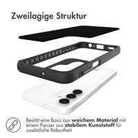 imoshion Rugged Hybrid Carbon Case Samsung Galaxy A15 (5G/4G) - Schwarz