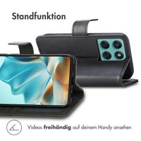 imoshion Luxuriöse Klapphülle Motorola Edge 60 Fusion - Schwarz