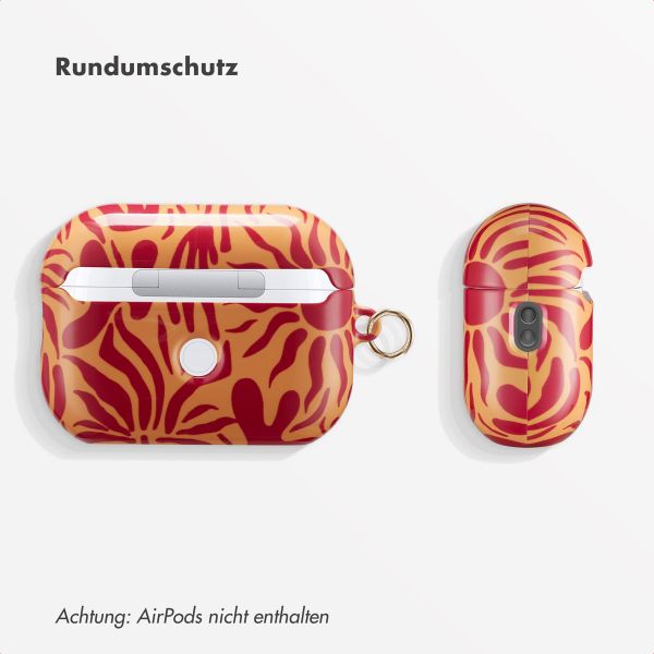 Selencia Vivid Case Apple AirPods Pro 2 - Tropical Vibes Apricot