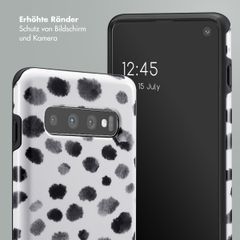 Selencia Vivid Back Cover Samsung Galaxy S10 - Trendy Leopard