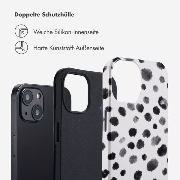 Selencia Vivid Back Cover Apple iPhone 13 - Trendy Leopard