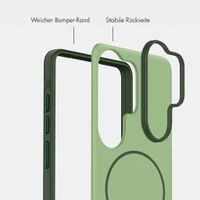 imoshion Color Backcover mit Thin MagSafe Ring Samsung Galaxy S26 Ultra - Dunkelgrün