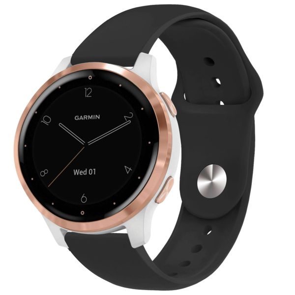 imoshion Silikon Sportarmband -   Universelle 18 mm Anschluss - Schwarz