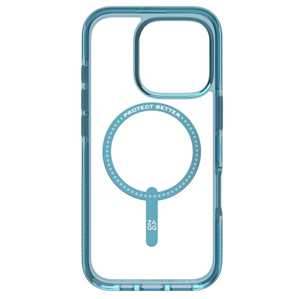 ZAGG Santa Cruz Snap Case mit MagSafe für das iPhone 16 Pro - Blau