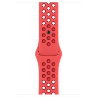 Apple Nike Sport Band für das Apple Watch Series 1 bis 10 / SE / Ultra (2) (44/45/46/49 mm) - Bright Crimson / Gym Red