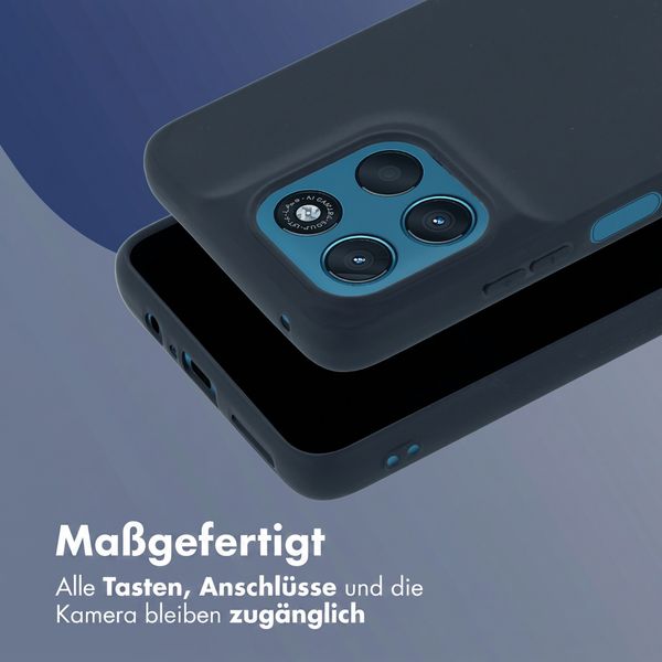 imoshion TPU Color Cover Motorola Moto G57 Power - Dunkelblau