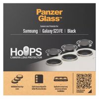 PanzerGlass Kameraprotektor Hoops Optic Rings für das Samsung Galaxy S23 FE