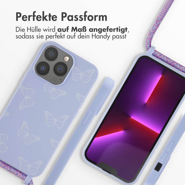 imoshion SilikonHülle design mit Band Apple iPhone 13 Pro - Butterfly